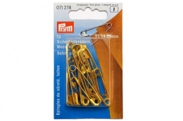 Англійські шпильки золотого кольору, 27/38/50 мм