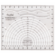 Лінійка "Коло та косі лінії" (12х10 дюймів) 