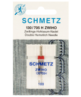 Голка Twin з мережкою №100/2,5