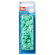 Кнопки пластикові "Коло" 12,4 мм (м'ятний)