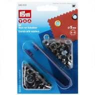 Люверси зістарене залізо (внутрішній діаметр 5 мм)