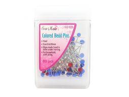 Шпильки зі скляними головками, середні (0,60х38 мм)