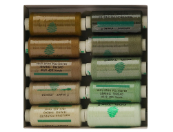 Набір швейних ниток №6 Dok Tak (10 шт.) 