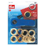 Люверси золоті (внутрішній діаметр 14 мм)