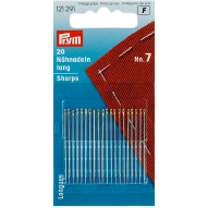 Голки для домашнього господарства Sharps № 7 (20 шт.)