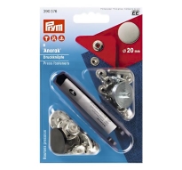 Кнопки "Анорак", 20 мм (зістарене залізо)