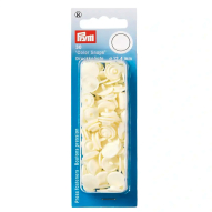 Кнопки пластикові "Коло" 12,4 мм (перлинний)