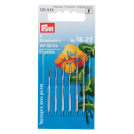 Голки гострі для вишивки № 18-22 (6 шт.)