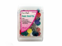 Шпильки з головкою "Квітка", середні (0,60х48 мм)