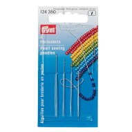 Голки для бісеру із золотим вушкам (0,45x55 мм-0,40x50 мм)