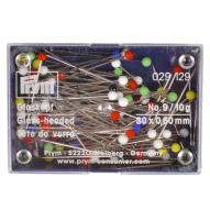 Шпильки зі скляними головками, середні (0,60х30 мм) 