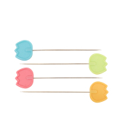 Шпильки з головками 'Тюльпан', середні (0,60х48,9 мм)