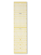 Лінійка із жовто-чорною розміткою (15х60 см)