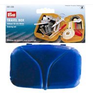 Дорожній набір у пластиковому футлярі (синій)