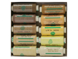 Набір швейних ниток №5 Dor Tak (10 шт.)