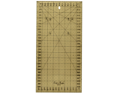 Лінійка з чорною розміткою (16х32 см) 