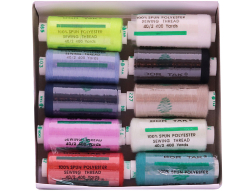 Набір швейних ниток №1 Dor Tak (10 шт.) 