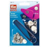 Кнопки "Джерсі", перлинний капелюшок (12 мм)