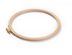 П'яльці з букової деревини з гвинтом (19 см)