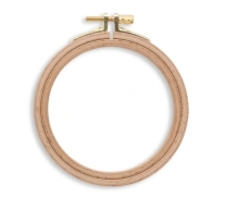 П’яльці з букової деревини з гвинтом (10 см)