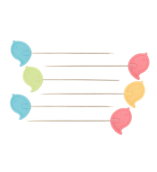 Шпильки з головками 'Пташки", средні (0,60х48,5 мм)