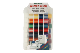 Подвійний набір швейних ниток "Quilt Box" Aerofil (63 шт.)