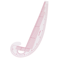 Лінійка-лекало кравецьке вигнуте (4,5х40 см)