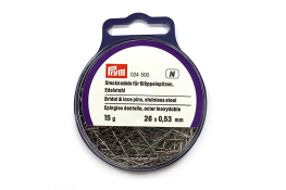 Шпильки для мережива, тонкі (0,53х26 мм)