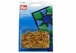 Англійські шпильки, вигнуті, латунь (27 мм)