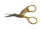 Ножницы 'Цапельки' для рукоделия с позолотой 9479 фото №2