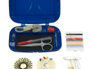 Дорожній набір у пластиковому футлярі (синій) 651239 фото №2