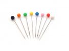 Шпилькі з пластиковими головками, середні (0,60х32 мм) NS011 фото №2