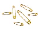 Англійські шпильки золотого кольору, 27/38/50 мм 071278 фото №2