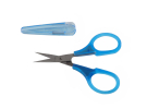 Ножиці тонкі для шиття, сині (85 мм) ES-1091-SE фото №2