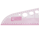 Лінійка-лекало кравецьке вигнуте (10х45 см) 3245 фото №2