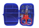 Маленький дорожній набір у пластиковому футлярі (синій) 651237 фото №2