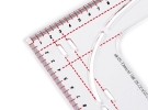 Кравецька лінійка-лекало (60х24х0,3 см) 611499 фото №2