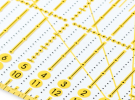 Лінійка із жовто-чорною розміткою (15х30 см) 611307 фото №4
