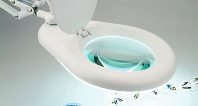 Лампи для рукоділля, лупи, п'яльця