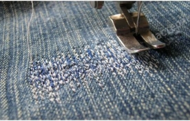 Штопання швейною машинкою